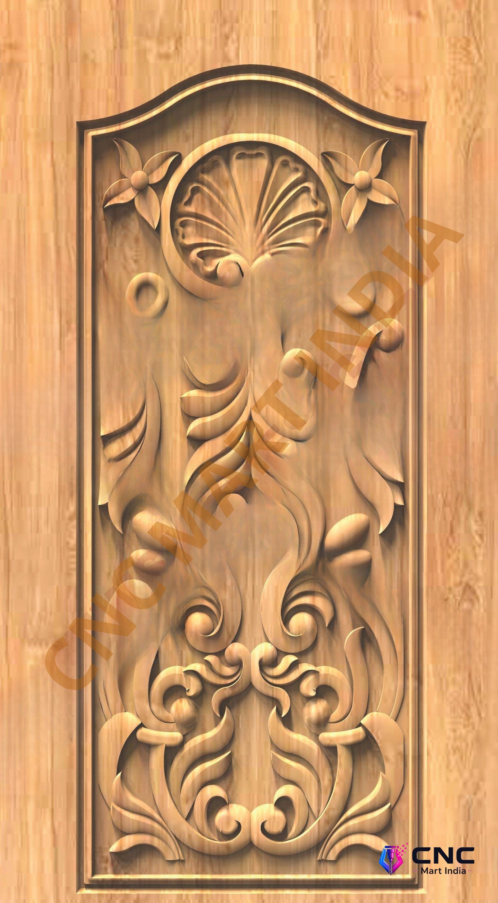 GSK EMBOSSING - EMD-92 Divine Carved Relief CNC Design